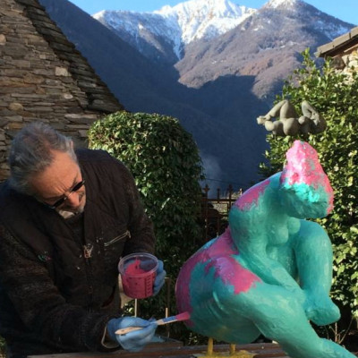 fausto pozzi scultore atwork